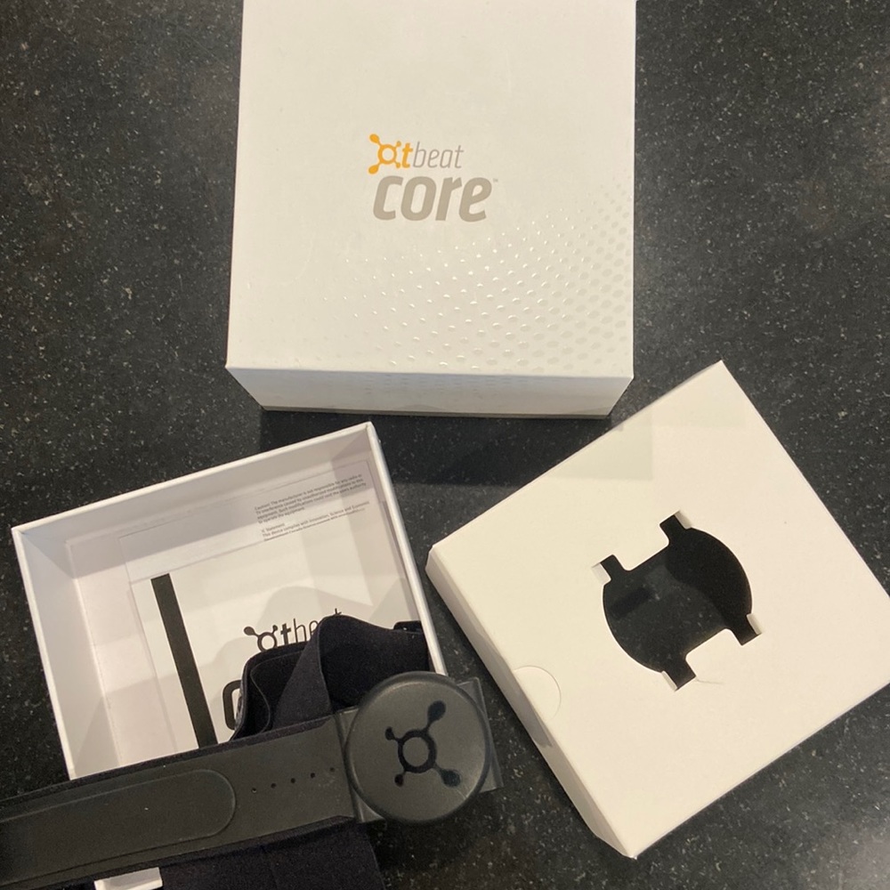 Orangetheory waistband heart rate monitor